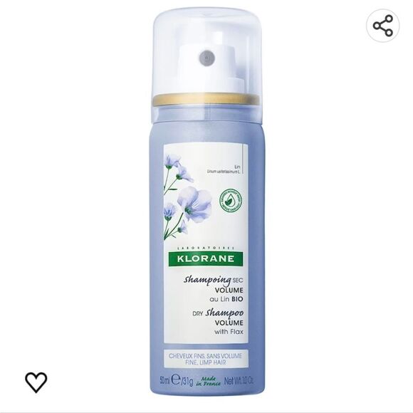 Klorane Dry Shampoo Volume with Organic Flax - Picture 1 of 8